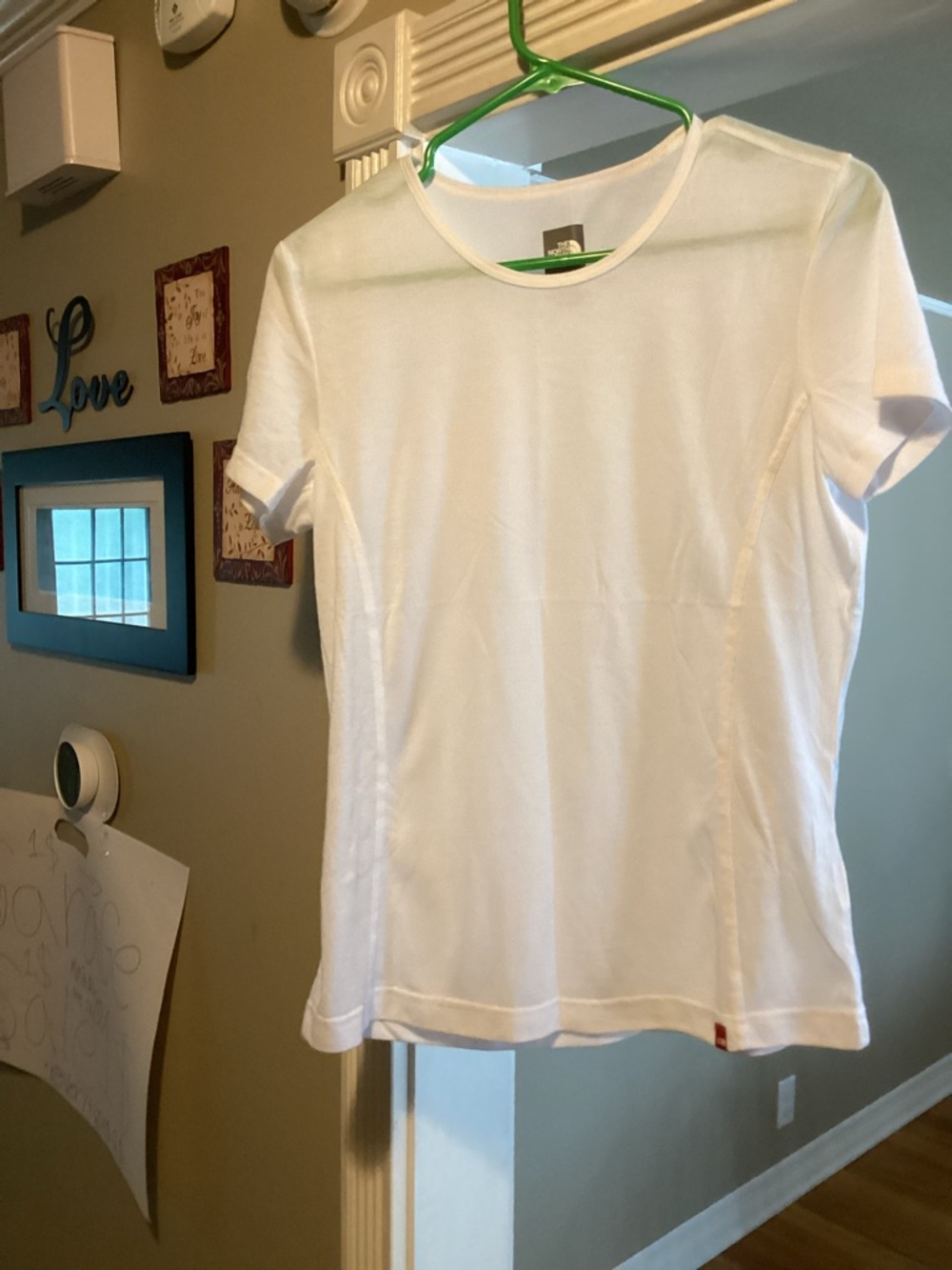 The North Face White Crew Neck Tee